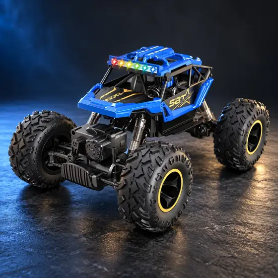 Blue off-road RC buggy · Product image