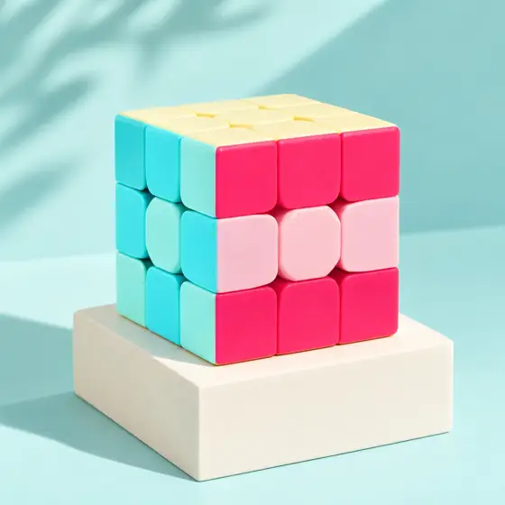Neon 3×3 cube · Product image