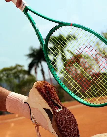 Tennis equipment · Real sports photography · P011