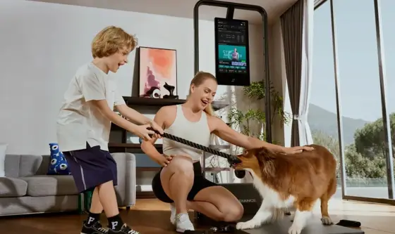 Smart fitness equipment · Product and real use · P017