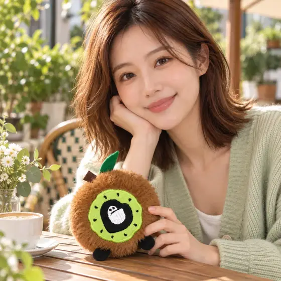 Kiwi plush squeeze toy — Environmental lifestyle