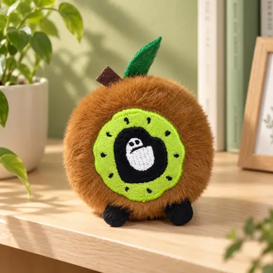 Kiwi plush squeeze toy — Product setting